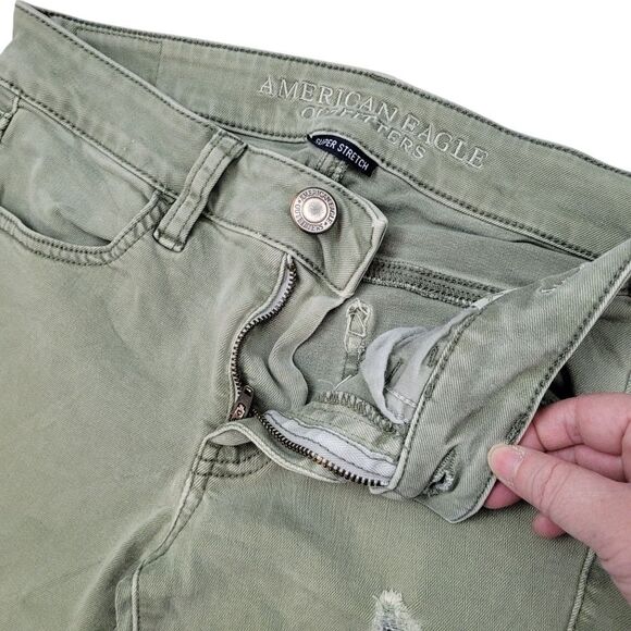 2/$20 American Eagle Outfitters Jegging Skinny  Super Stretch Size: 2 - Picture 3 of 13